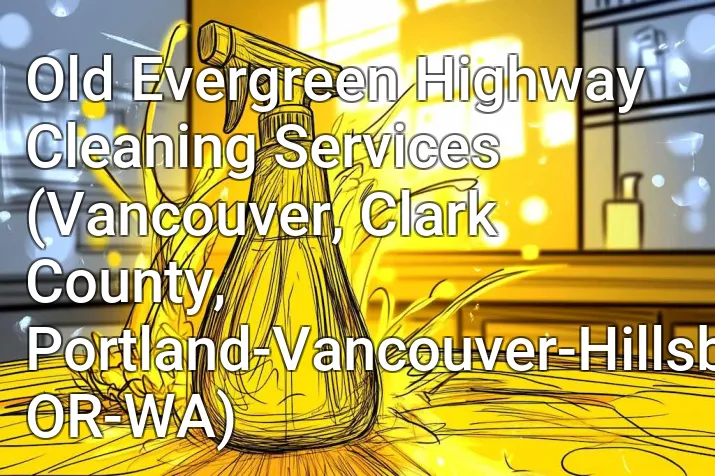 Old Evergreen Highway Cleaning Services (Vancouver, Clark County, Portland-Vancouver-Hillsboro, OR-WA)