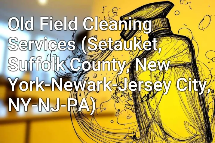 Old Field Cleaning Services (Setauket, Suffolk County, New York-Newark-Jersey City, NY-NJ-PA)