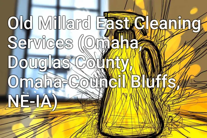 Old Millard East Cleaning Services (Omaha, Douglas County, Omaha-Council Bluffs, NE-IA)