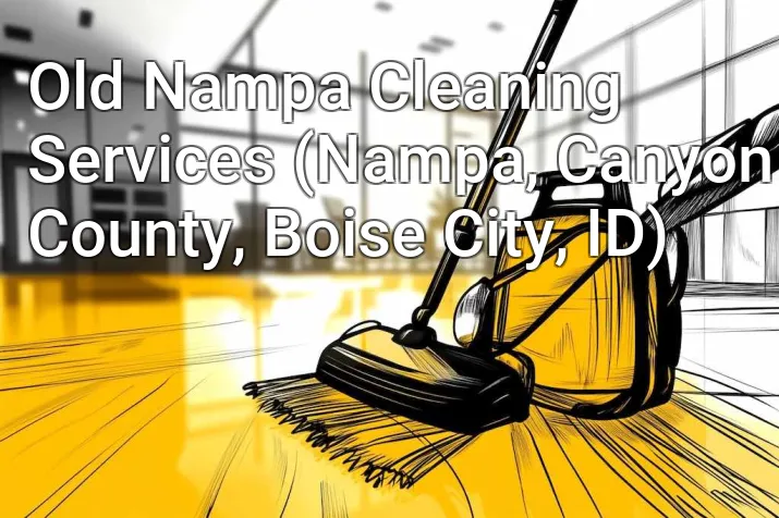 Old Nampa Cleaning Services (Nampa, Canyon County, Boise City, ID)