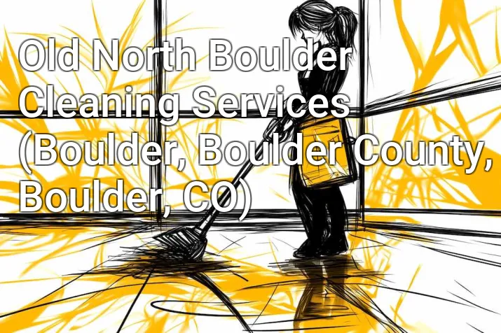 Old North Boulder Cleaning Services (Boulder, Boulder County, Boulder, CO)