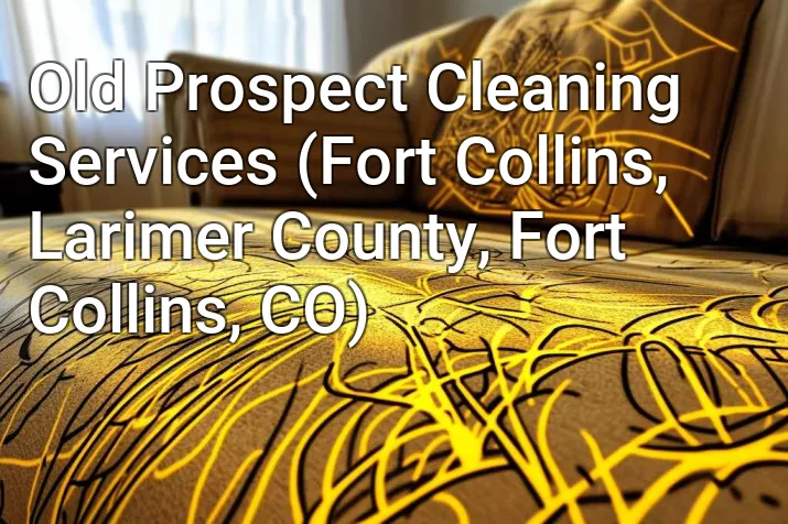 Old Prospect Cleaning Services (Fort Collins, Larimer County, Fort Collins, CO)