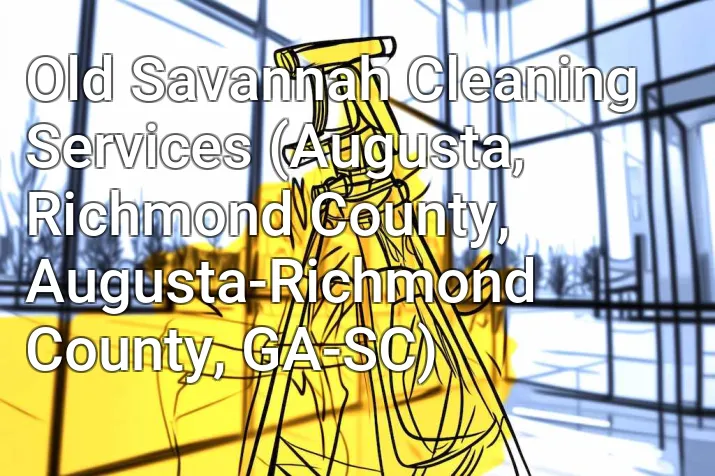 Old Savannah Cleaning Services (Augusta, Richmond County, Augusta-Richmond County, GA-SC)