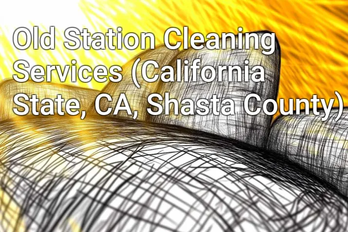 Old Station Cleaning Services (California State, CA, Shasta County)