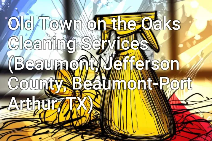 Old Town on the Oaks Cleaning Services (Beaumont, Jefferson County, Beaumont-Port Arthur, TX)