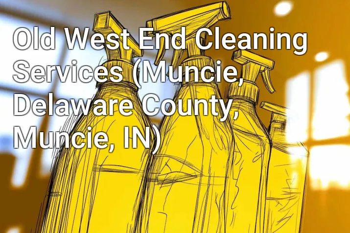 Old West End Cleaning Services (Muncie, Delaware County, Muncie, IN)