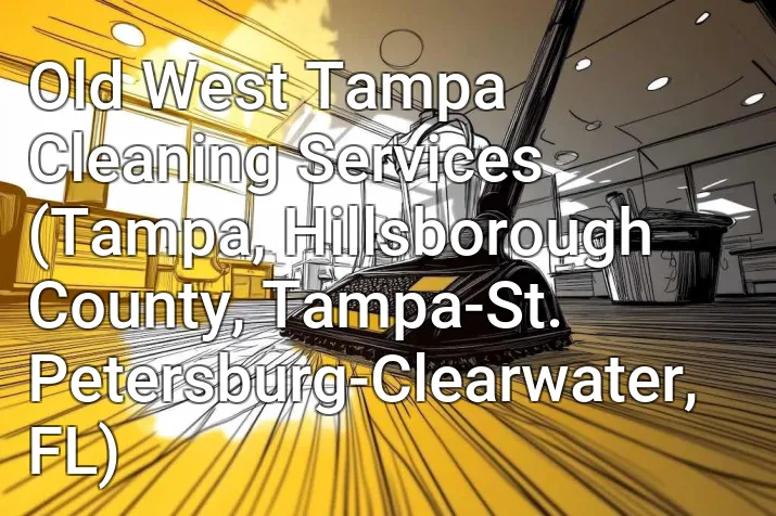 Old West Tampa Cleaning Services (Tampa, Hillsborough County, Tampa-St. Petersburg-Clearwater, FL)