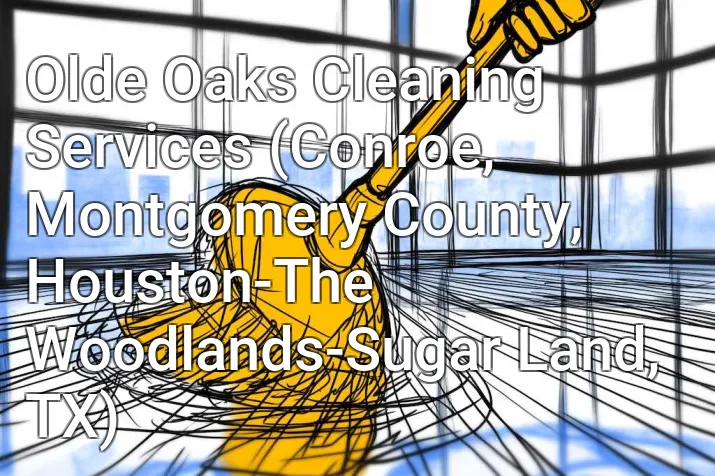 Olde Oaks Cleaning Services (Conroe, Montgomery County, Houston-The Woodlands-Sugar Land, TX)