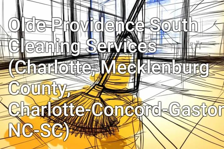 Olde Providence South Cleaning Services (Charlotte, Mecklenburg County, Charlotte-Concord-Gastonia, NC-SC)
