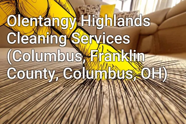 Olentangy Highlands Cleaning Services (Columbus, Franklin County, Columbus, OH)