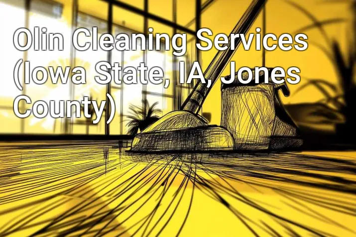 Olin Cleaning Services (Iowa State, IA, Jones County)