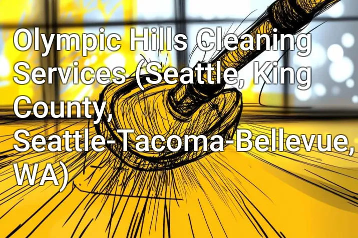 Olympic Hills Cleaning Services (Seattle, King County, Seattle-Tacoma-Bellevue, WA)