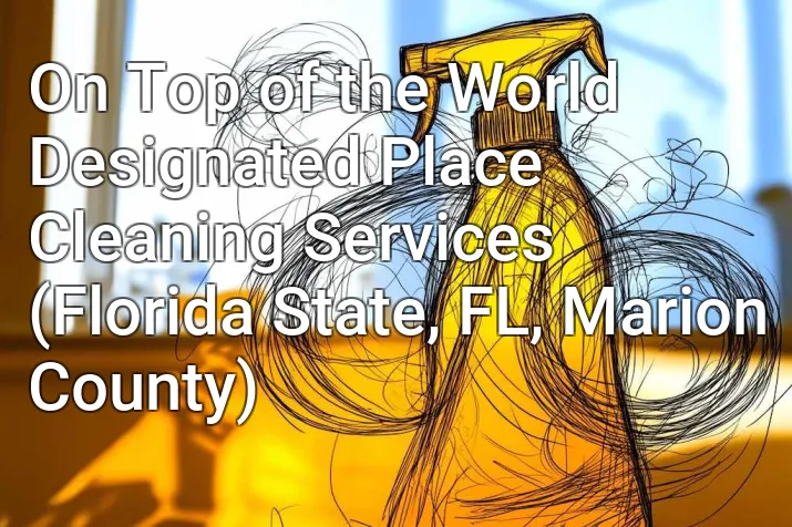 On Top of the World Designated Place Cleaning Services (Florida State, FL, Marion County)