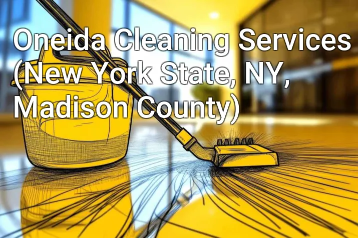 Oneida Cleaning Services (New York State, NY, Madison County)