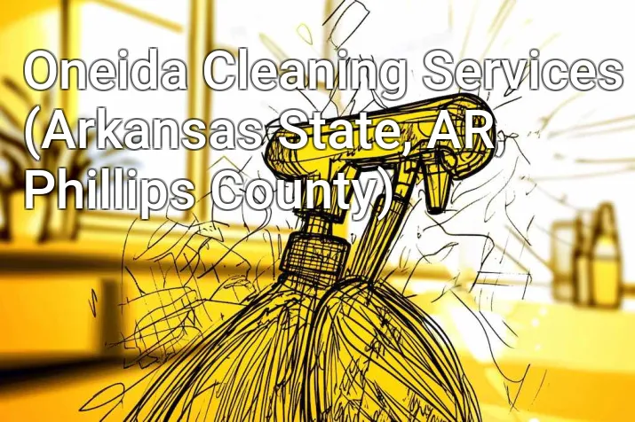 Oneida Cleaning Services (Arkansas State, AR, Phillips County)