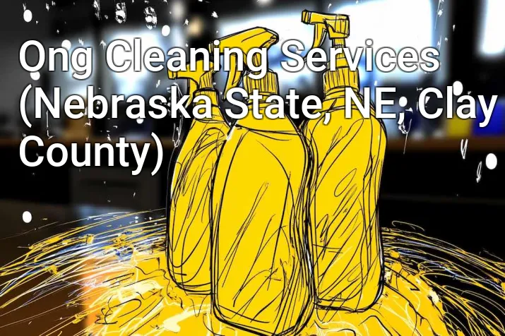 Ong Cleaning Services (Nebraska State, NE, Clay County)