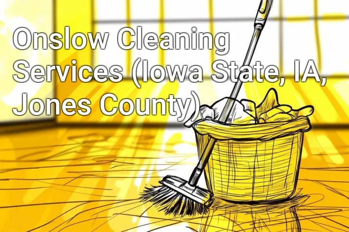 Onslow Cleaning Services (Iowa State, IA, Jones County)