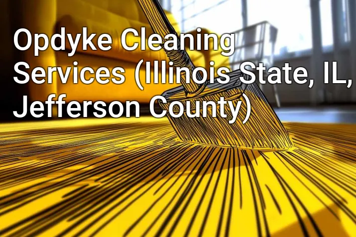 Opdyke Cleaning Services (Illinois State, IL, Jefferson County)
