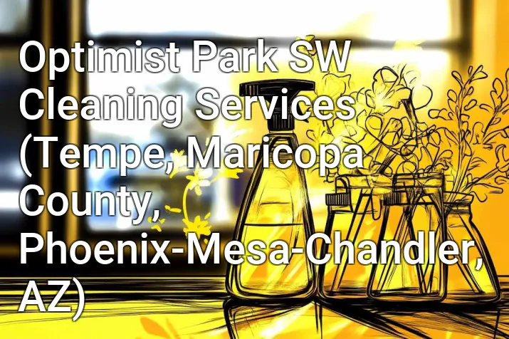 Optimist Park SW Cleaning Services (Tempe, Maricopa County, Phoenix-Mesa-Chandler, AZ)