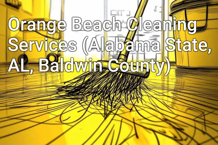 Orange Beach Cleaning Services (Alabama State, AL, Baldwin County)