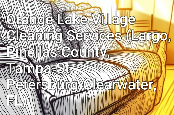 Orange Lake Village Cleaning Services (Largo, Pinellas County, Tampa-St. Petersburg-Clearwater, FL)