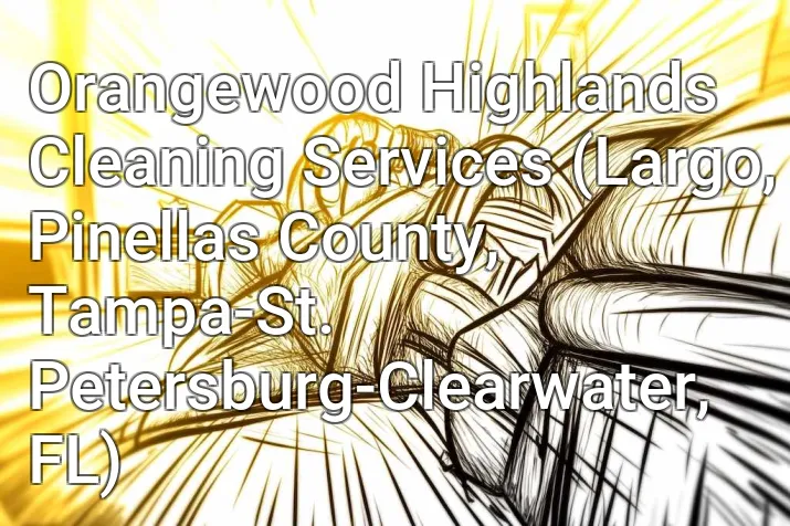 Orangewood Highlands Cleaning Services (Largo, Pinellas County, Tampa-St. Petersburg-Clearwater, FL)