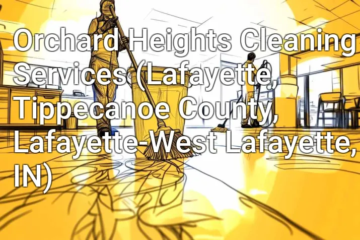 Orchard Heights Cleaning Services (Lafayette, Tippecanoe County, Lafayette-West Lafayette, IN)