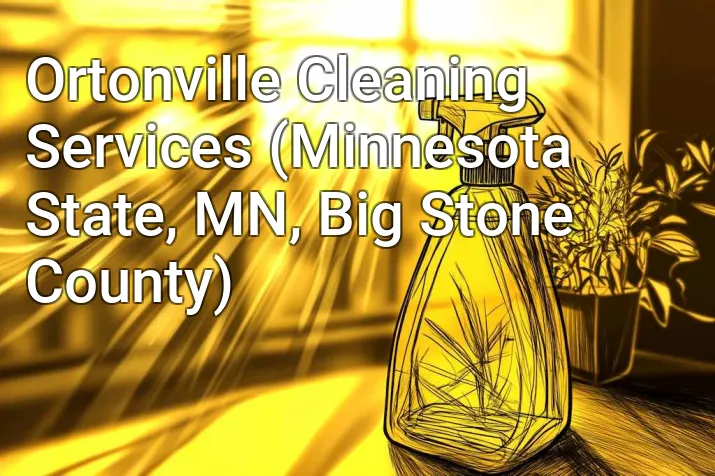 Ortonville Cleaning Services (Minnesota State, MN, Big Stone County)