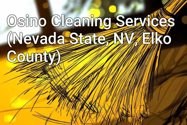 Osino Cleaning Services (Nevada State, NV, Elko County)