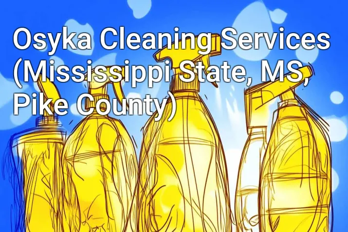 Osyka Cleaning Services (Mississippi State, MS, Pike County)