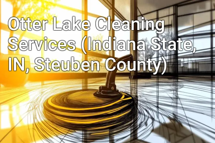 Otter Lake Cleaning Services (Indiana State, IN, Steuben County)
