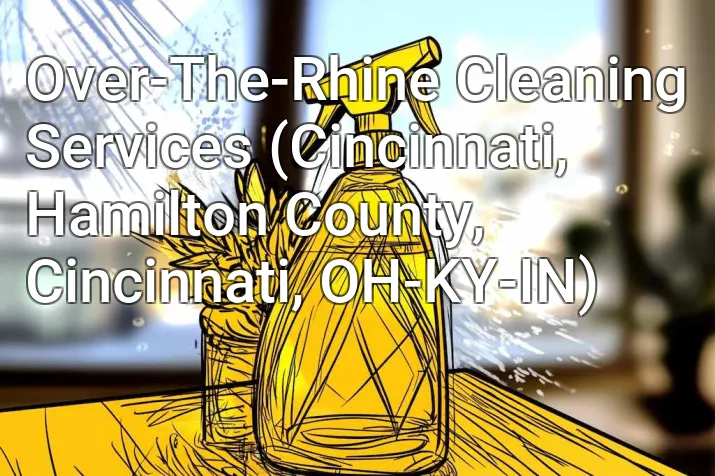 Over-The-Rhine Cleaning Services (Cincinnati, Hamilton County, Cincinnati, OH-KY-IN)