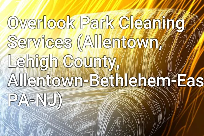 Overlook Park Cleaning Services (Allentown, Lehigh County, Allentown-Bethlehem-Easton, PA-NJ)