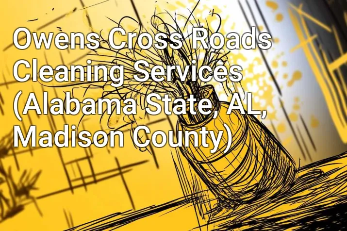 Owens Cross Roads Cleaning Services (Alabama State, AL, Madison County)