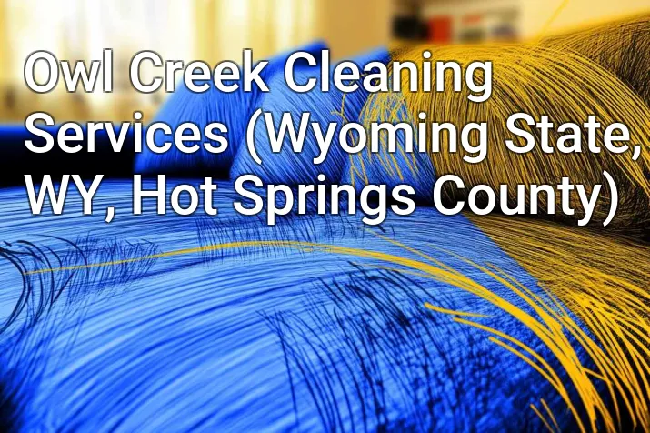 Owl Creek Cleaning Services (Wyoming State, WY, Hot Springs County)