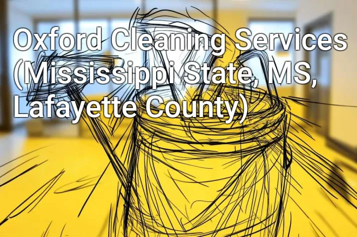 Oxford Cleaning Services (Mississippi State, MS, Lafayette County)