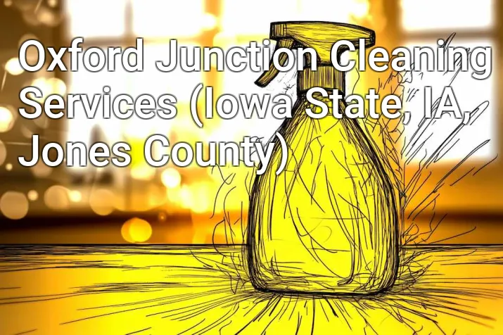 Oxford Junction Cleaning Services (Iowa State, IA, Jones County)