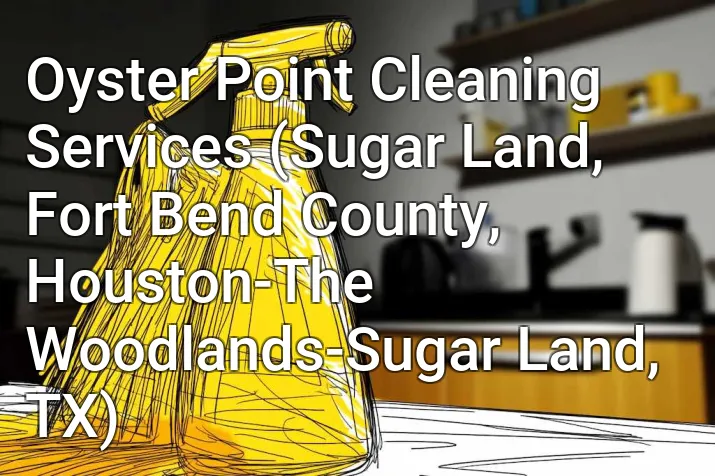 Oyster Point Cleaning Services (Sugar Land, Fort Bend County, Houston-The Woodlands-Sugar Land, TX)