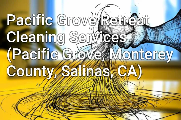 Pacific Grove Retreat Cleaning Services (Pacific Grove, Monterey County, Salinas, CA)