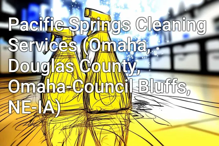 Pacific Springs Cleaning Services (Omaha, Douglas County, Omaha-Council Bluffs, NE-IA)