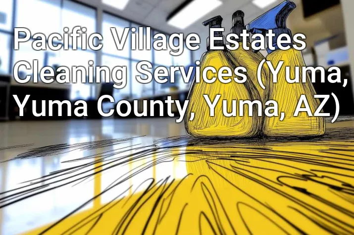 Pacific Village Estates Cleaning Services (Yuma, Yuma County, Yuma, AZ)