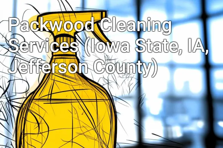 Packwood Cleaning Services (Iowa State, IA, Jefferson County)