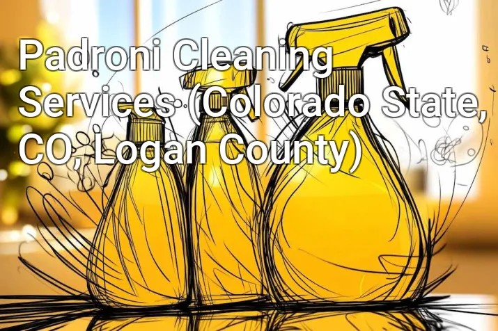 Padroni Cleaning Services (Colorado State, CO, Logan County)