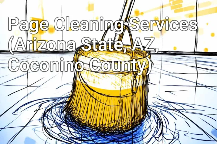 Page Cleaning Services (Arizona State, AZ, Coconino County)