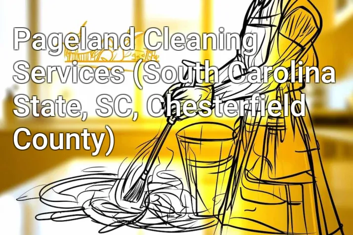Pageland Cleaning Services (South Carolina State, SC, Chesterfield County)