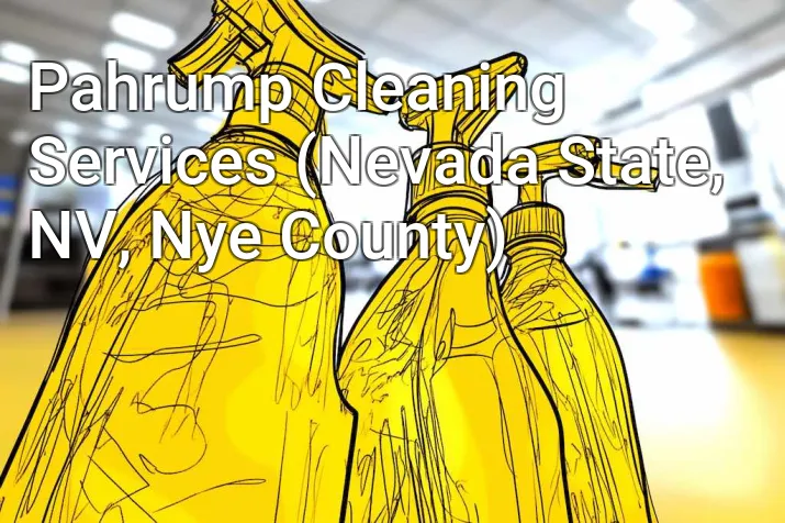 Pahrump Cleaning Services (Nevada State, NV, Nye County)