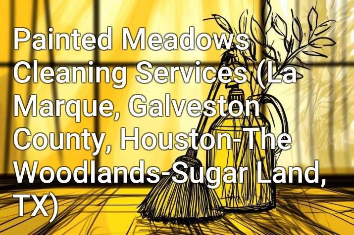 Painted Meadows Cleaning Services (La Marque, Galveston County, Houston-The Woodlands-Sugar Land, TX)