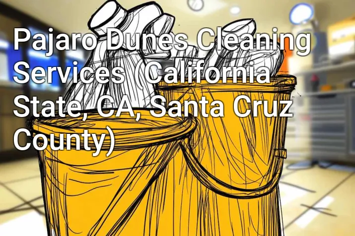 Pajaro Dunes Cleaning Services (California State, CA, Santa Cruz County)