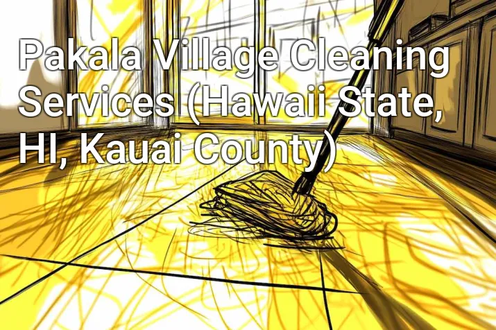 Pakala Village Cleaning Services (Hawaii State, HI, Kauai County)