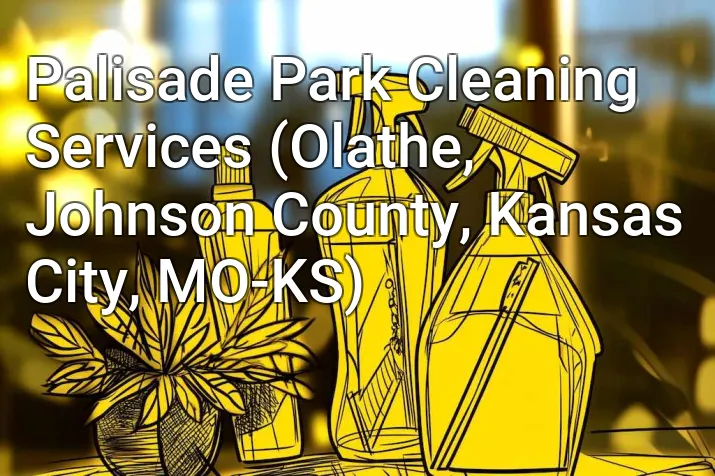 Palisade Park Cleaning Services (Olathe, Johnson County, Kansas City, MO-KS)